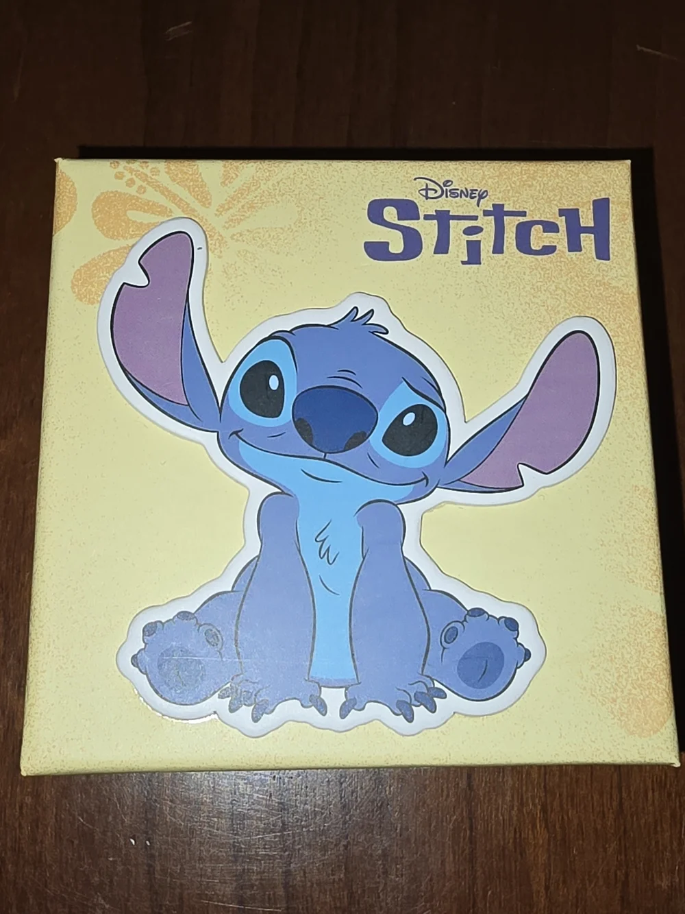Disney Stitch Gold Flash Plated Pink 💕 and Blue Dangle Earrings Set, New in Box